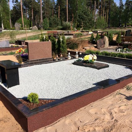 191 kapavietu labiekārtošana