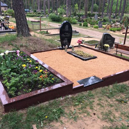 196 kapa vietu labiekārtošana un apzaļumošana