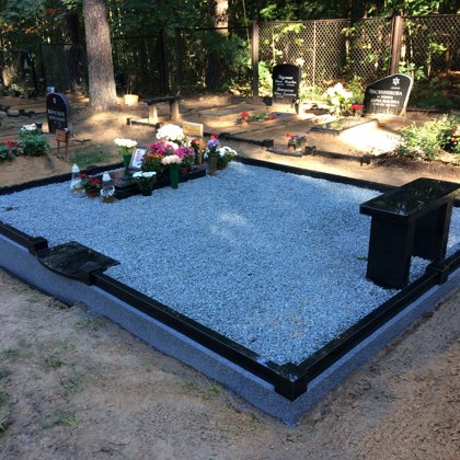 197 kapu vietas labiekārtošana Karēlijas granīts