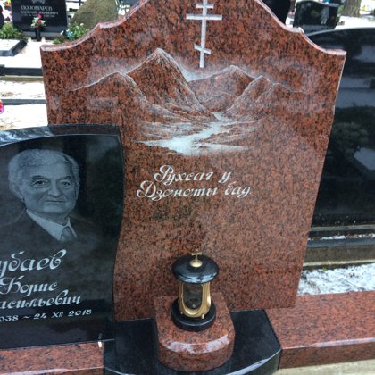 205 granīta kapu piemineklis