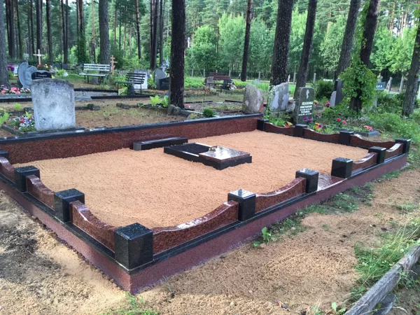 174 kapu vietas labiekārtošana